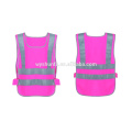 2015 New Products High Visibility Reflective child & kids pink Safety Vest For Children